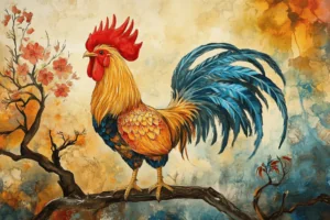 Segno zodiacale cinese Gallo (鸡, Jī)